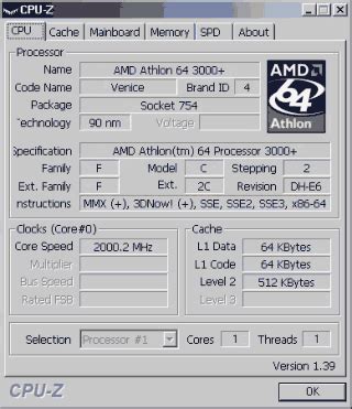 AMD Duron versus AMD Athlon 64 3000+