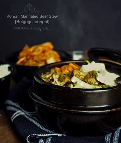 Korean Marinated Beef Stew —bulgogi Jungol Sandra S Easy Cooking