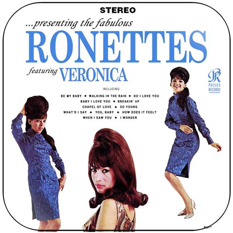 The Ronettes presenting the fabulous ronettes Album Cover Sticker Album ...