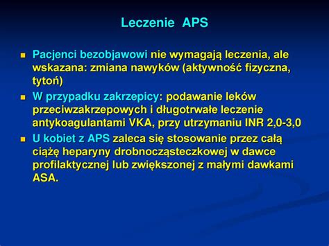 Zakrzepica Diagnostyka I Leczenie Ppt Pobierz