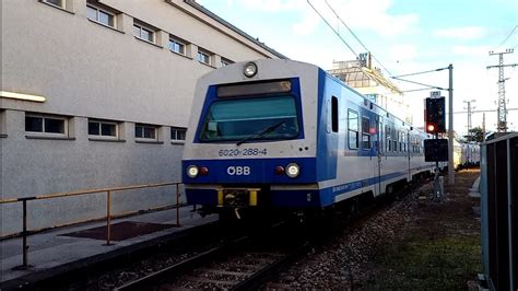 Ein Und Abfahrt Des 6020 288 Als S3 Nach Wien Meidling Und Weiter Nach