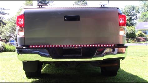 Tailgate Light Bar For Toyota Tundra