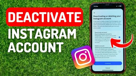 How To Deactivate Instagram Account [2023 Update] Full Guide Youtube