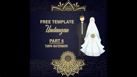 Free Template Background Undangan Pernikahan Video Religius Wedding Invetation Part 6 Youtube