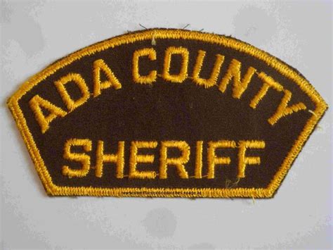 Sheriff And Police Patches