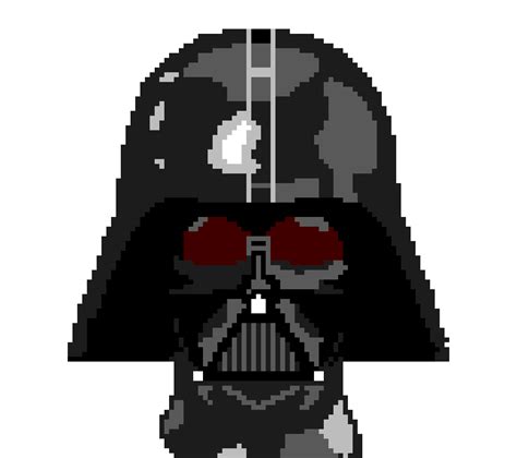 Darth Vader Pixel Art