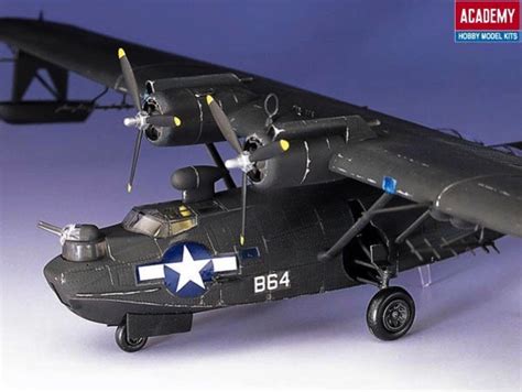 Scalehobbyist.com: Consolidated PBY-5A Black Cat USN by Academy Models