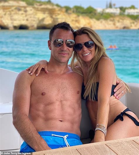 John Terry Poses With Bikini Clad Wife Toni During Scenic Boat Ride