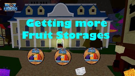 Getting More Fruit Storage From Trading Blox Fruits Road To Full