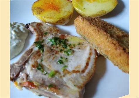 Receta Chuletas A La Plancha Con Ajo Y Perejil Xancouso