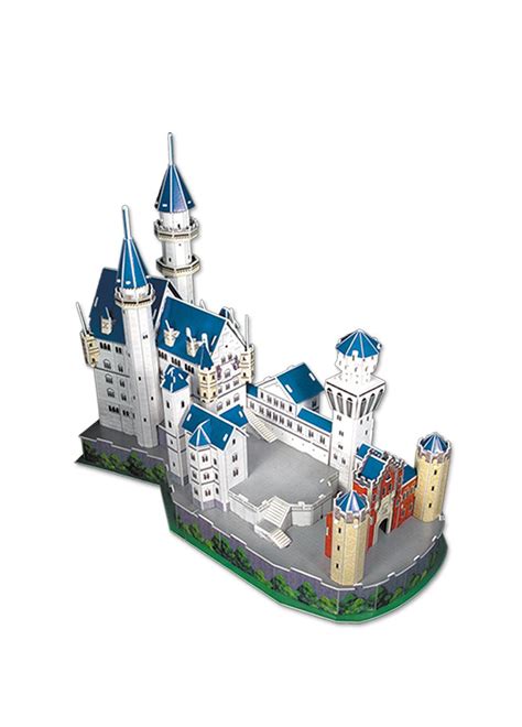 Cubic Fun Almanya Neuschwanstein Kalesi D Puzzle Par A Ok Renkli