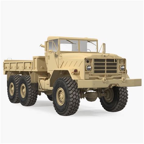 M939 Military Cargo Truck Light Rigged 3D Model $179 - .max - Free3D