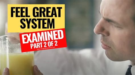 Feel Great System Review Part 2 Science And Reviews