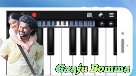 Gaaju Bomma Easy Piano Notes Hi Nanna Nani Youtube