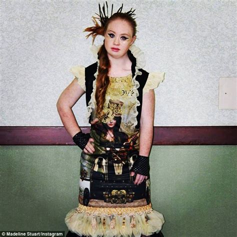 Down Syndrome Model Madeline Stuart To Walk Catwalk At New York Fashion Week Daily Mail Online