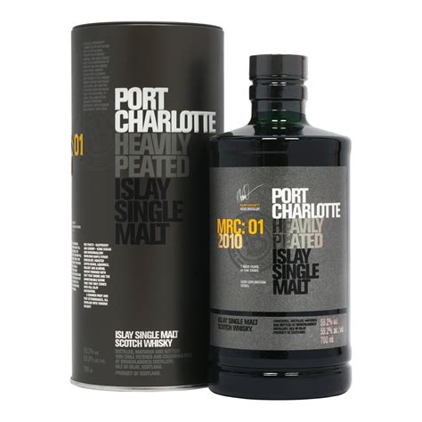 Bruichladdich Port Charlotte Heavily Peated Mrc 01 Whisky From