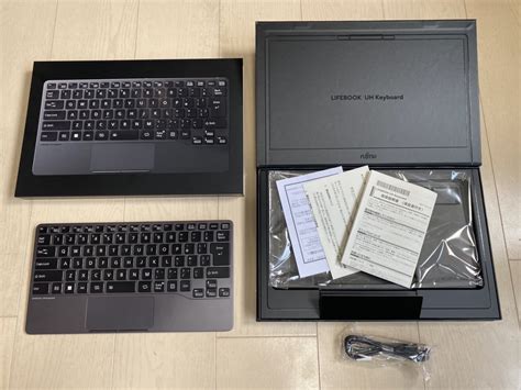 Lifebook Uh Keyboard Dark Silver