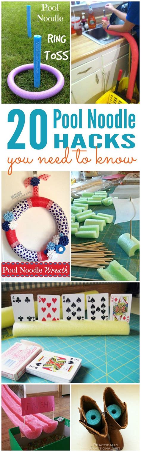 20 Pool Noodle Hacks You Need To Know Great Tips And Tricks For 27972