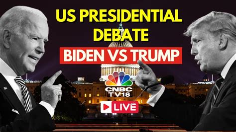 Trump Vs Biden Debate Live Us Presidential Debate 2024 Us Elections