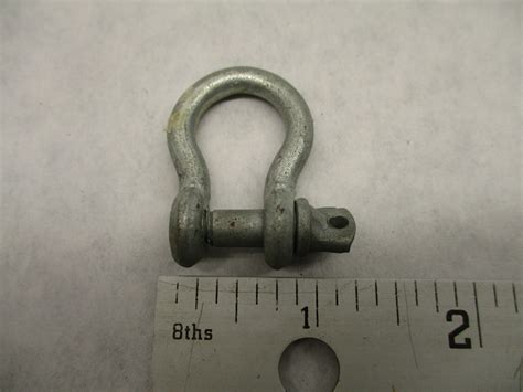 Marine Galvanized Steel Screw Pin Anchor Bow Shackle Pin