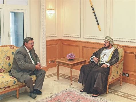 Sayyid Asaad Bids Farewell To Russian Ambassador