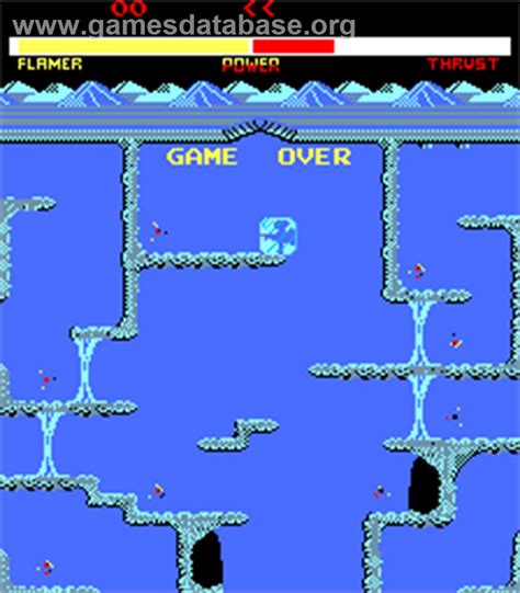 Freeze Arcade Artwork Game Over Screen