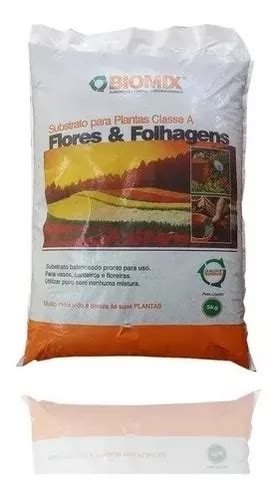 Substrato Terra Jardim Horta Biomix Folhas E Folhagens Kg