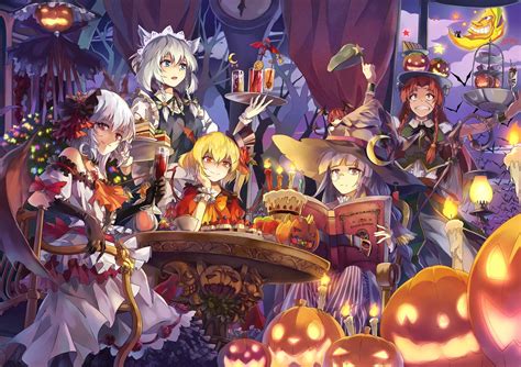 Anime Halloween Desktop Wallpapers - Wallpaper Cave