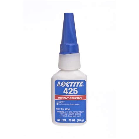 Loctite 425 Instant Adhesive Plastic Fastener