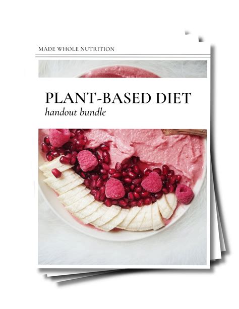 Macro Basics Handout Bundle — Functional Health Research Resources — Made Whole Nutrition