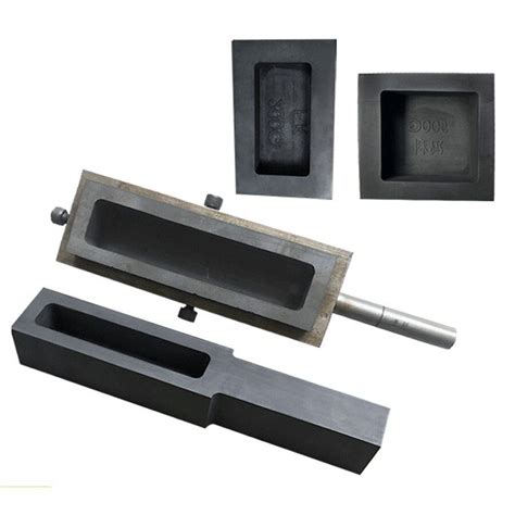 Gold Silver Graphite Ingot Mold Mould Crucible For Melting Casting