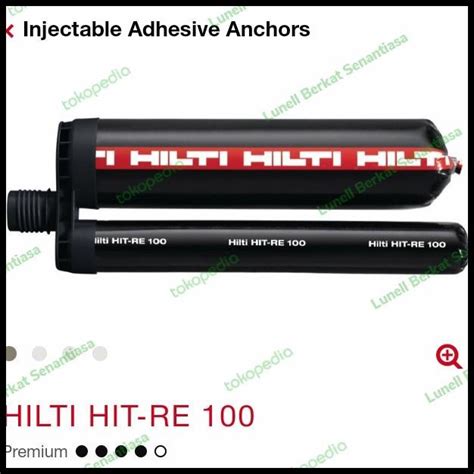 Jual Hilti Hit Re Chemical Anchor Hilti Lem Angkur Beton Stek