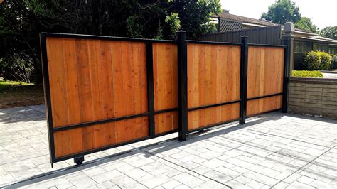 Sliding Wood Fence Gate Fence Choices