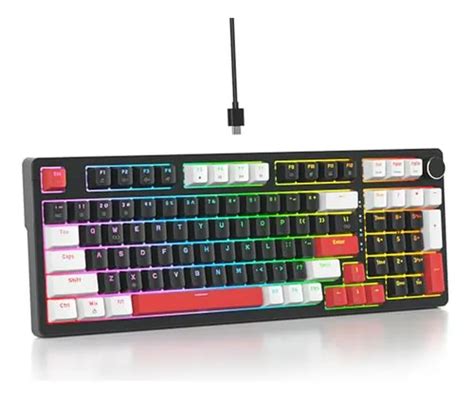 Teclado Mec Nico Rgb Con Numpad Gasket Mount Hot Swappable Cuotas Sin Inter S