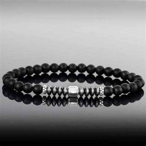 Bracelet Perle Noire Un Bracelet Perles Pour Homme Casteld