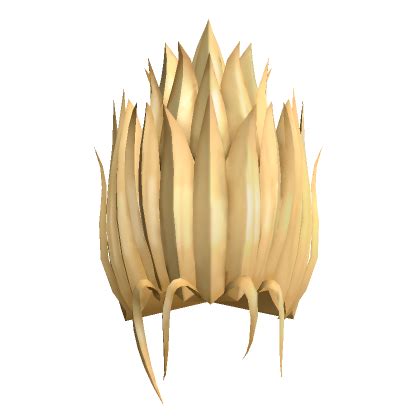 Blonde Spiked Hair Roblox
