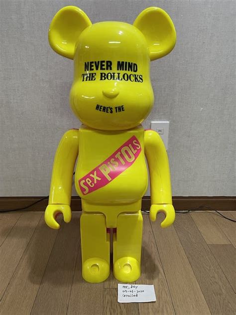 Medicom Toy Be Rbrick 1000 1st Sex Pistols Never Mind The Bollocks