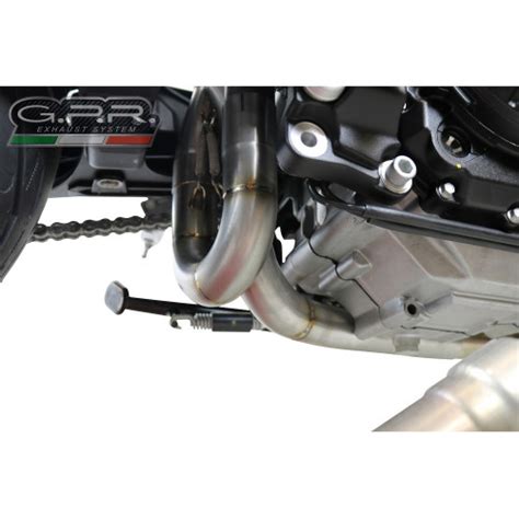 Scarico GPR Aprilia Shiver 900 2017 20 E4 Collettore Tubo