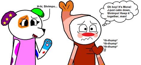 lovestruck shrimp  pinkwolfpup  deviantart