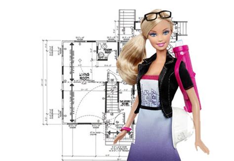 Architect Barbie Doll Comes with Dream House (But No Job)