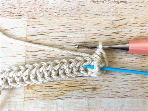 Front Post Half Double Crochet Stitch Tutorial - ChristaCoDesign