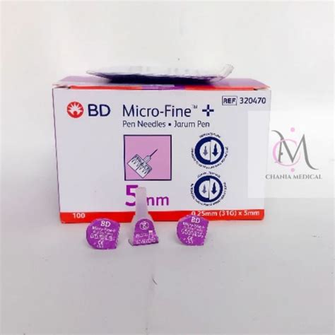 Jual JARUM INSULIN MICROFINE BD UNGU 0 25mm X 5mm Shopee Indonesia