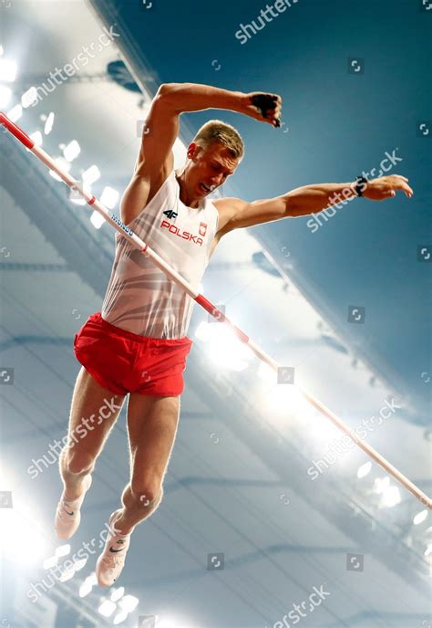 Piotr Lisek Poland Competes Mens Pole Editorial Stock Photo Stock