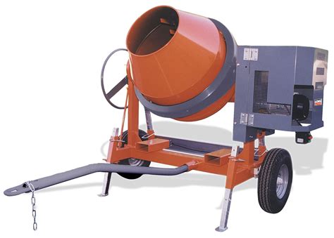 Concrete Mixer Cu Mtr Cu Ft Petrol Towable For Rent