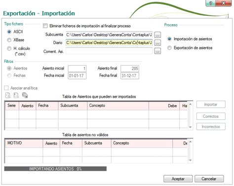 Importaci N De Datos En Contaplus Criterium