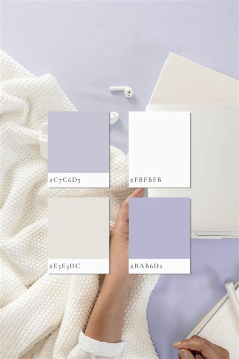 Chic Lavender Colour Palette Inspo Lavender Color Palette Purple