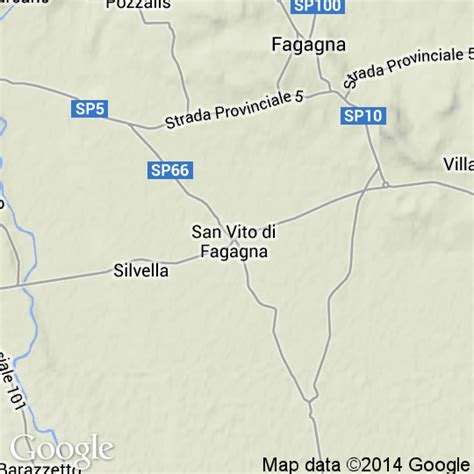 Mappa Di San Vito Di Fagagna Cartine Stradali E Foto Satellitari