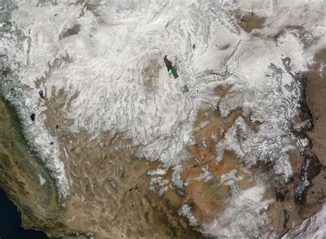 Numerous Cold Records Were Set in Western United States During the