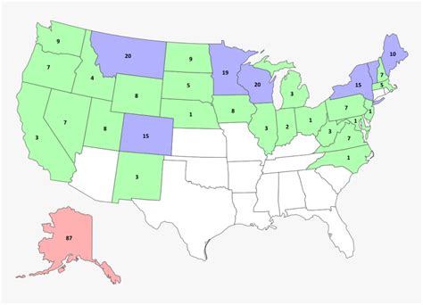 Us Congressional District Map 2019, HD Png Download - kindpng