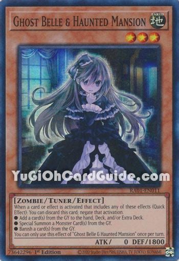 Yu Gi Oh Ghost Belle And Haunted Mansion